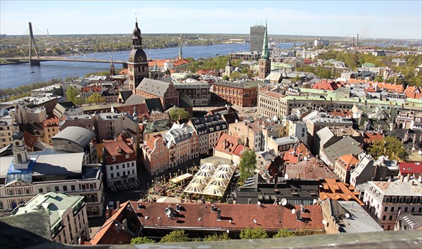 285-Собор св. Петра, Смотровая площадка, Рига